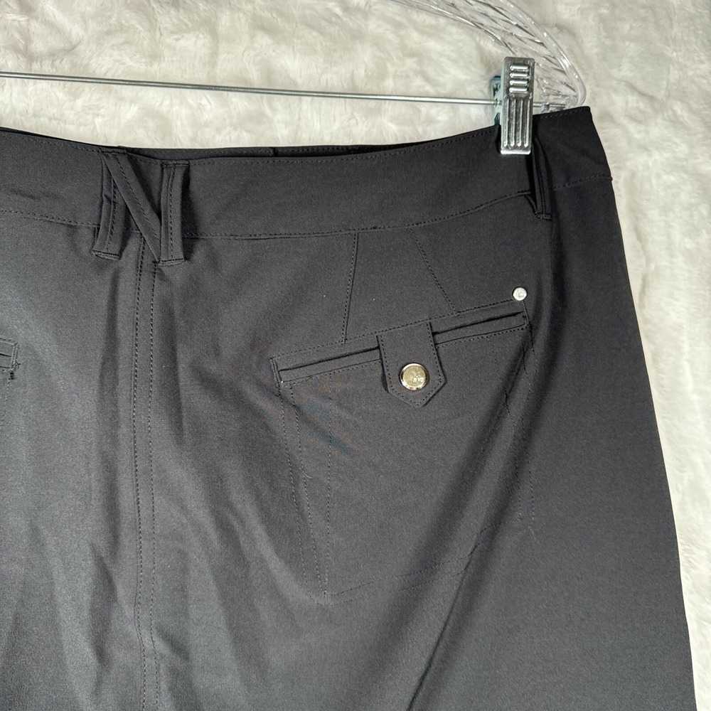Nivo Womens Black Golf Skort Athletic Skirt with Pockets and Built-in Shorts - Picture 8 of 16